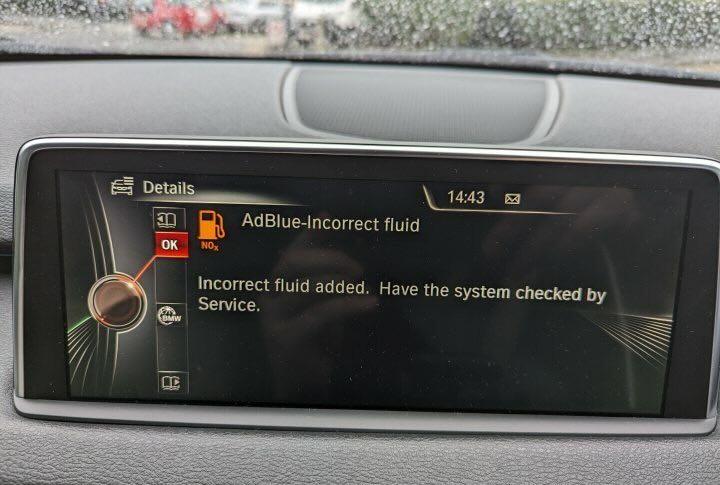 Отключение SCR AdBlue в BMW в Харькове